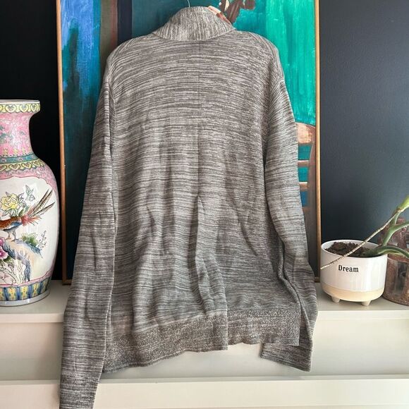 Banana Republic Heather Gray Knit Sweater XXL - Picture 6 of 11